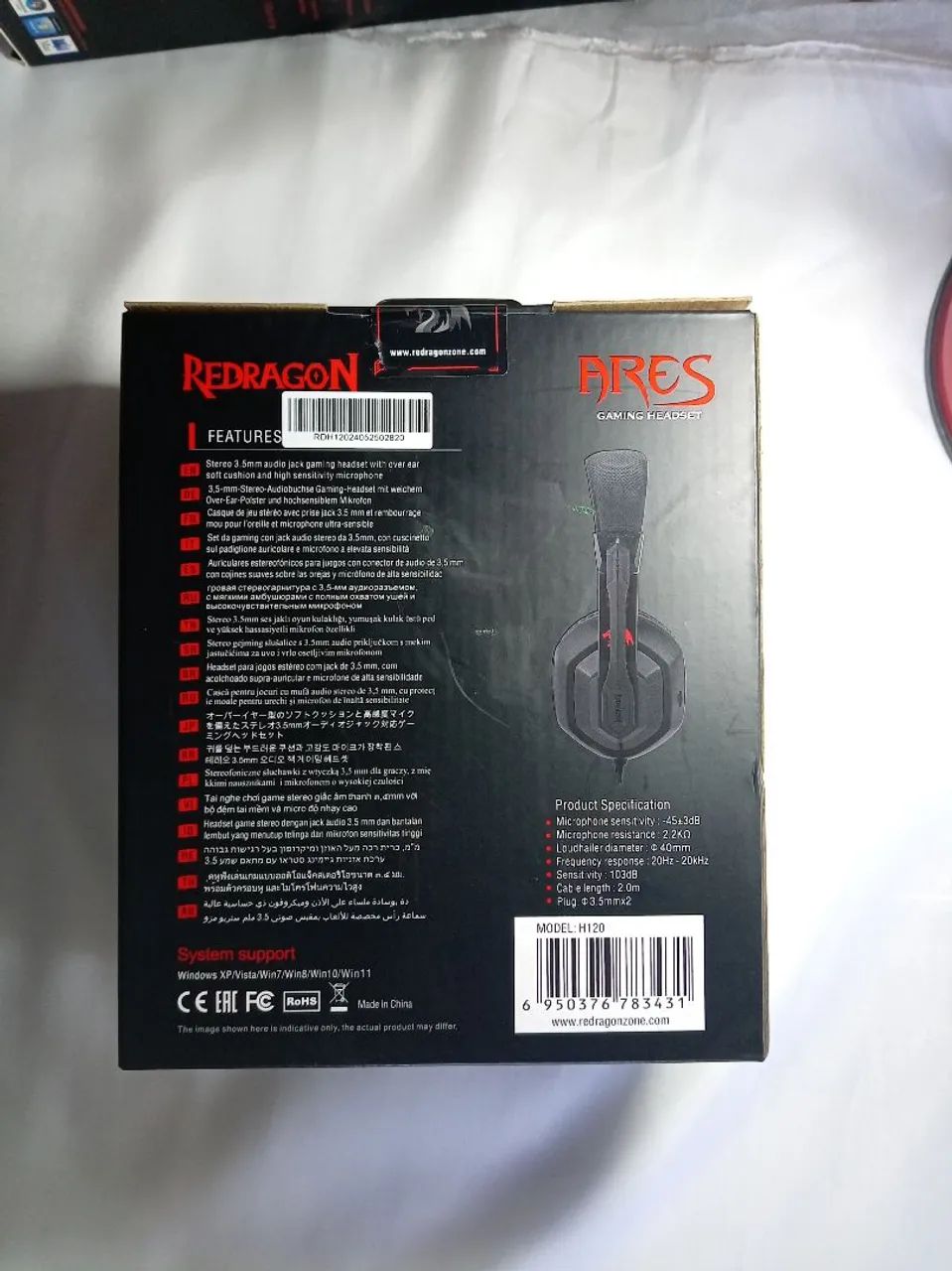 Headset gamer Redragon Ares - Foto 2