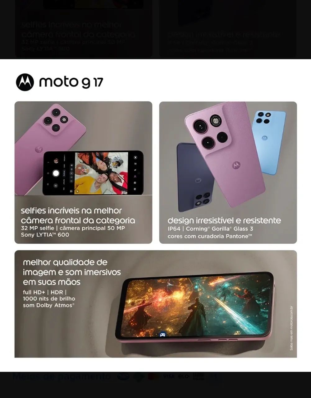 Moto G17 - Foto 4