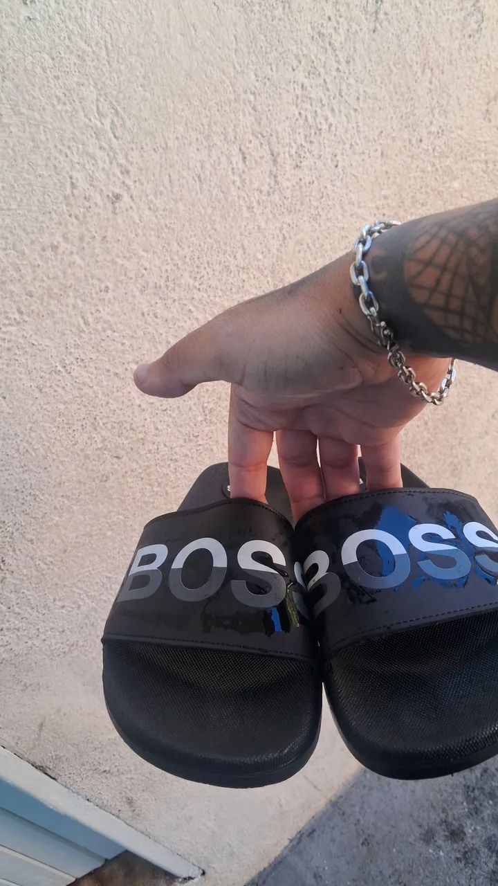 Chinelo Hugo boss - Foto 2