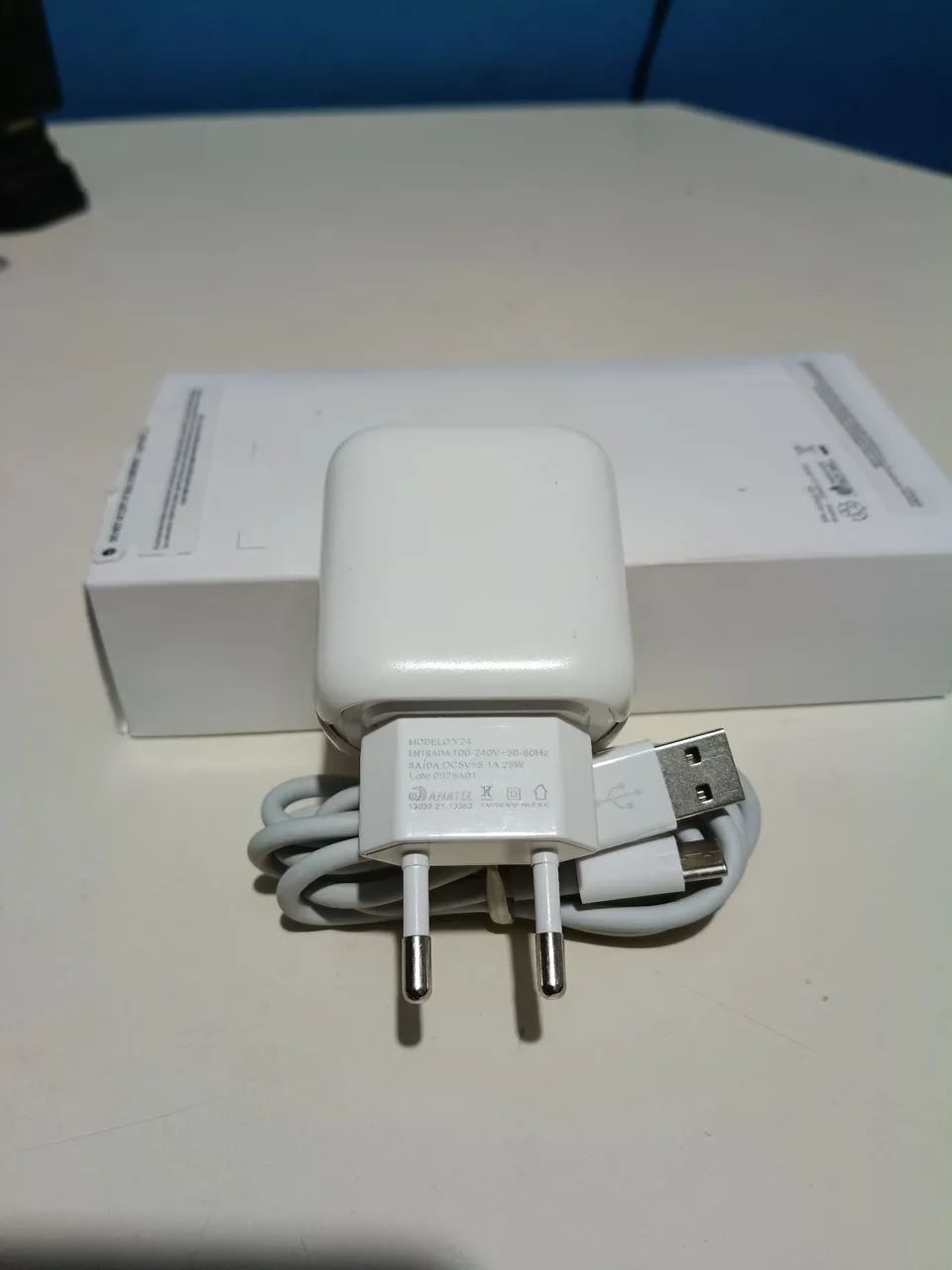 Carregador 25 Watts Duplo USB+ Cabo - Foto 2