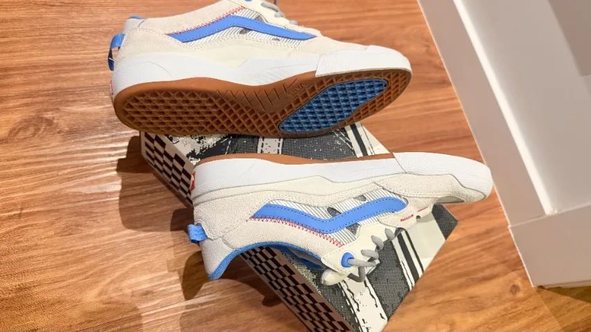 Tênis Wayvee Skate Blanc De Azure Blue - Foto 2