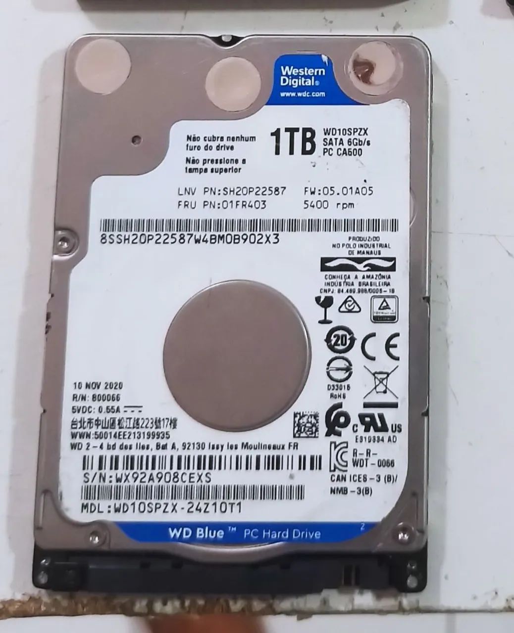 HD 1TB WESTERN DIGITAL WD BLUE. - Foto 2