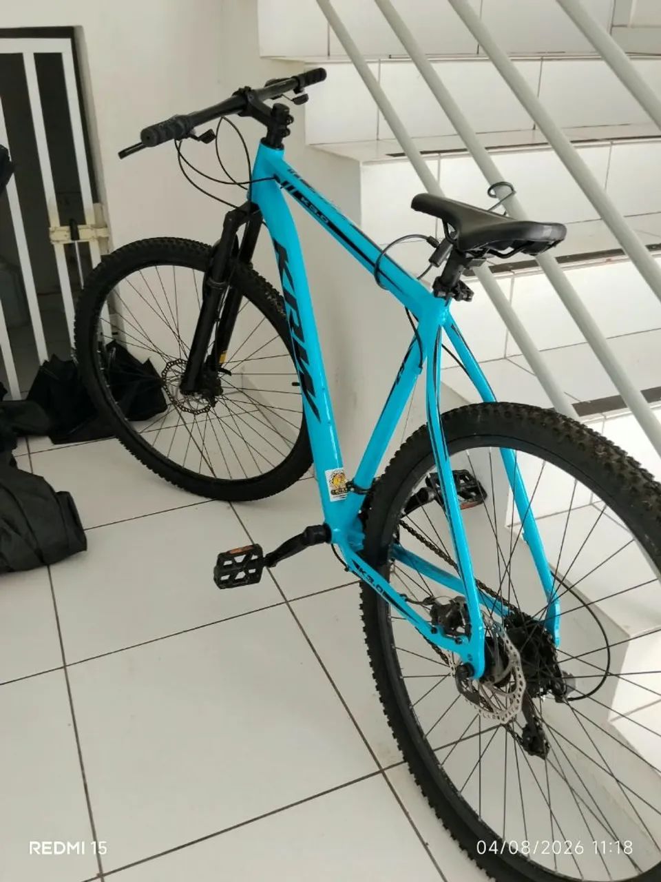 Bicicleta semi nova pouco tempo de uso  - Foto 4