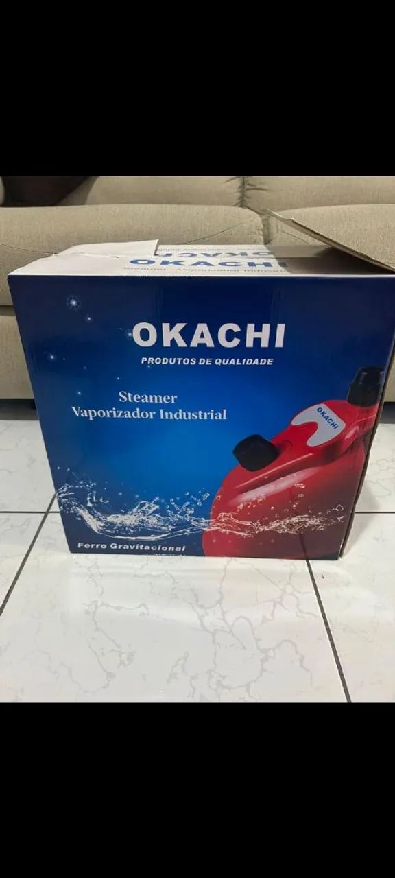 Vaporizador / Steamer Industrial OKACHI - Ferro Gravitacional - Foto 2