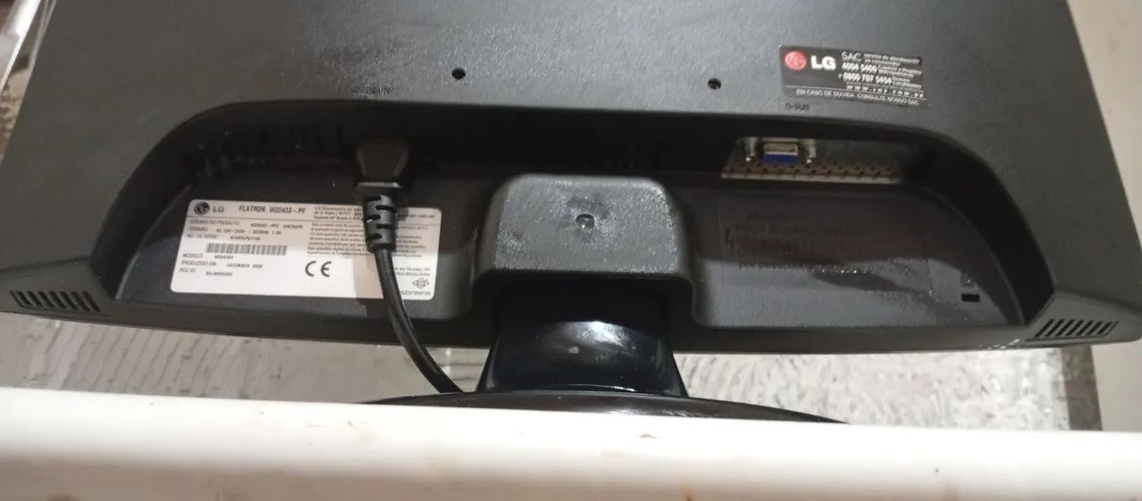 Monitor LG 20 polegadas fraton - Foto 4