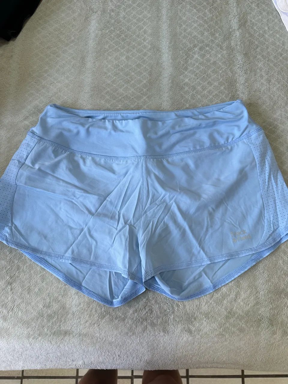 Short azul Track & Field M 