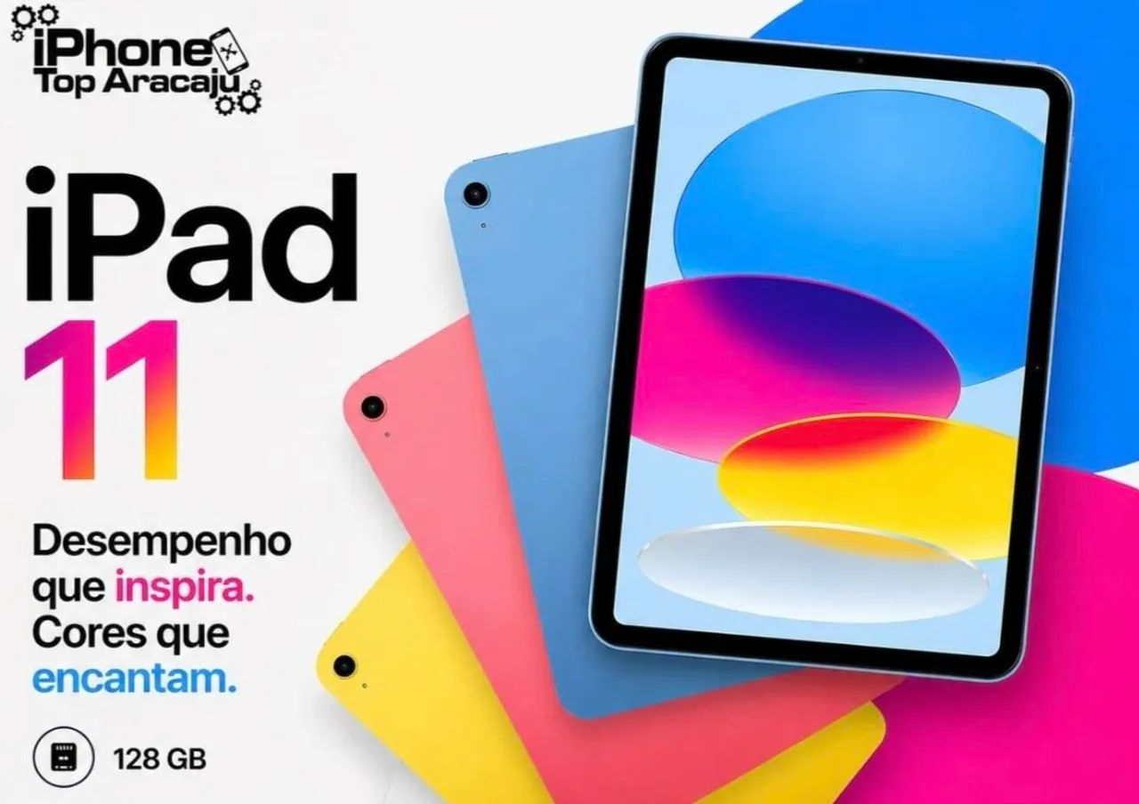 iPad 11 lacrado lançamento 