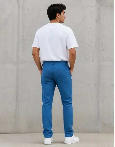 Calça Jeans Masculina Slim Com Elastano - Foto 2