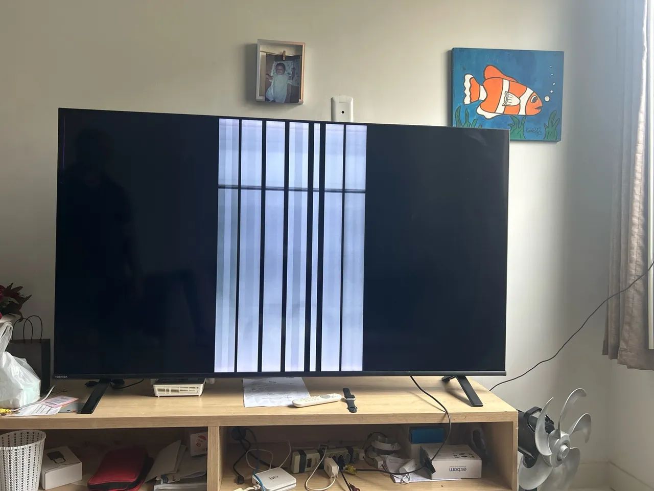 Tv com tela quebrada  - Foto 2
