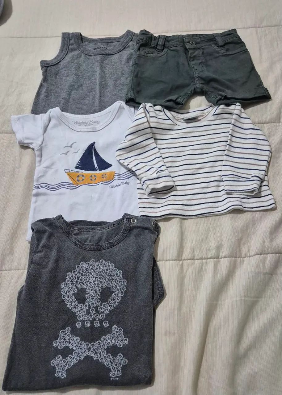 Bebê,  body, camisetas - Foto 3