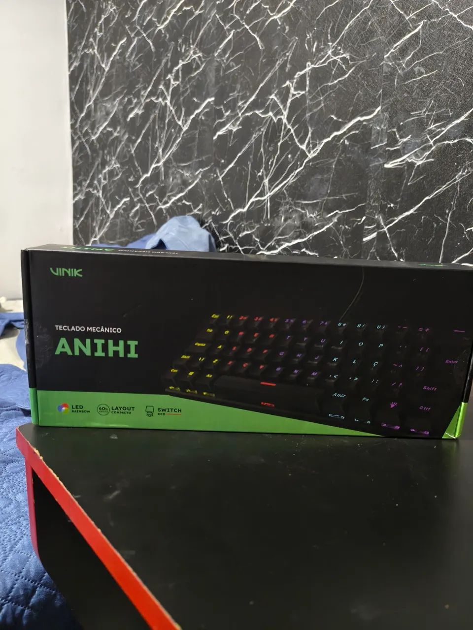 TECLADO MECANICO 60% SWITCH RED - Foto 2