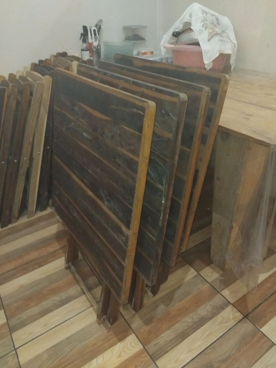 4 Conjuntos de mesa rustico - Foto 2