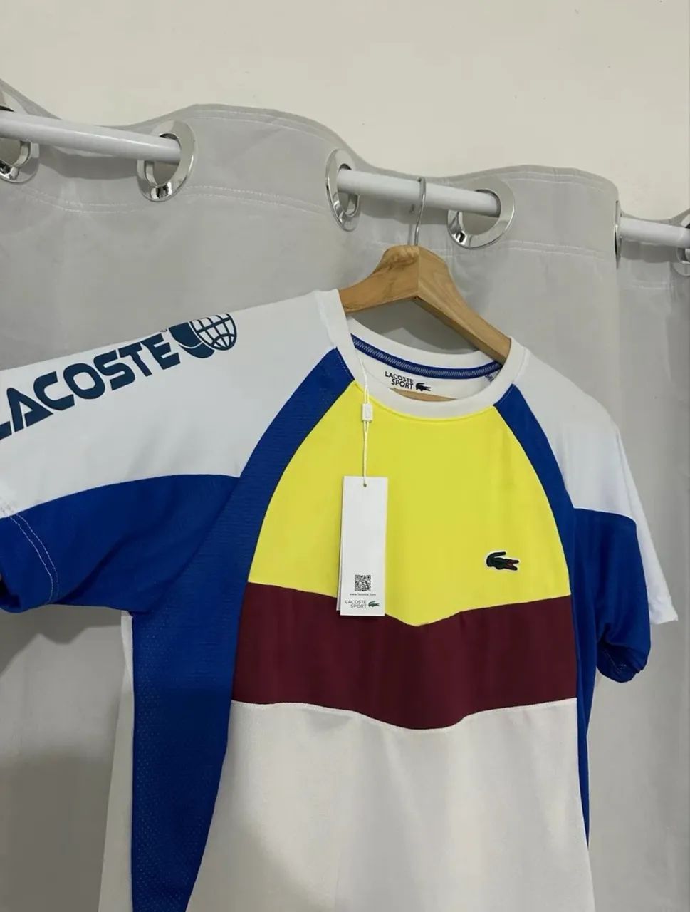 Camiseta Lacoste Sport ColorBlock - Foto 2