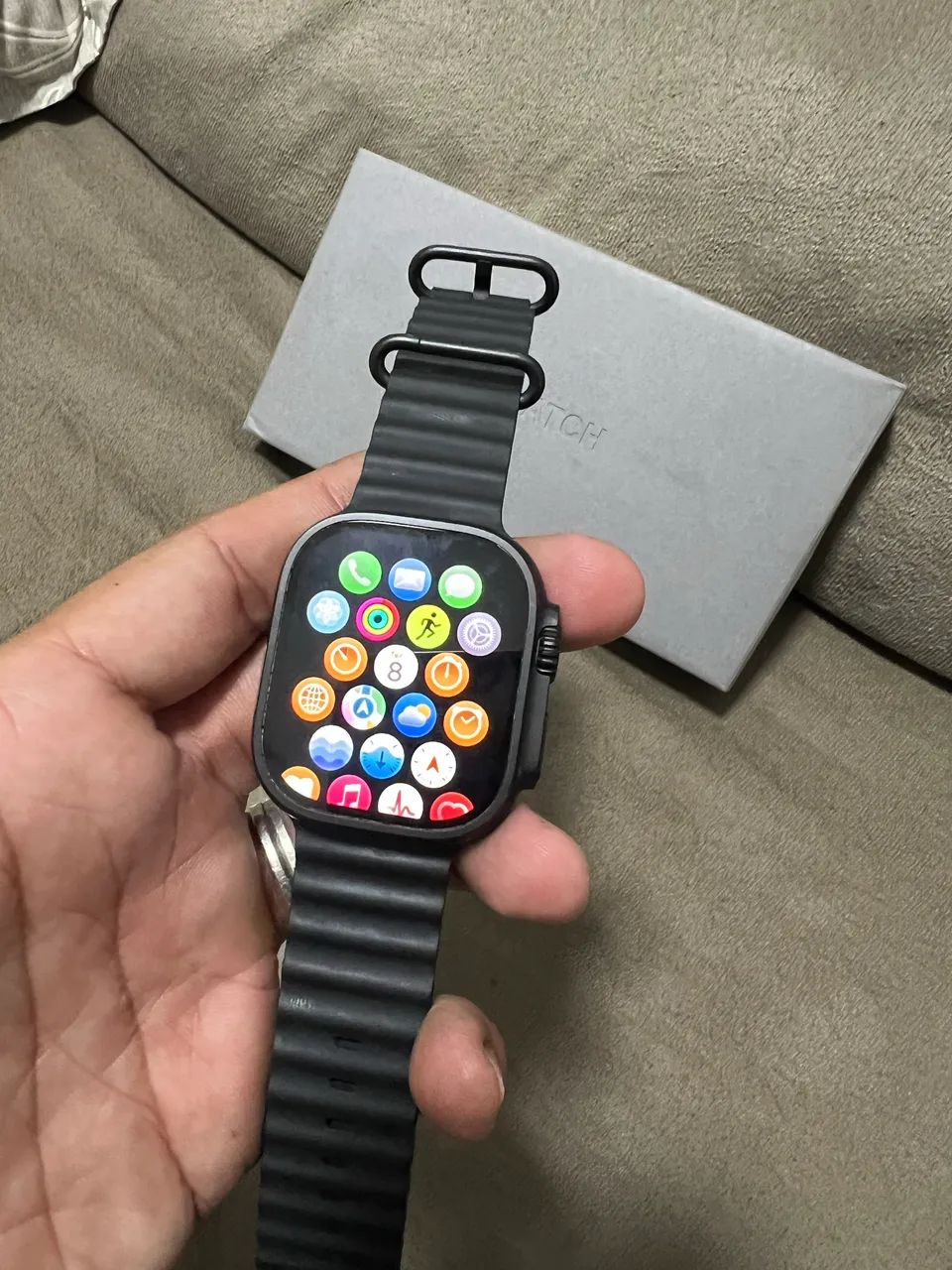 Apple Watch Ultra 3 black ocean Band - Foto 5