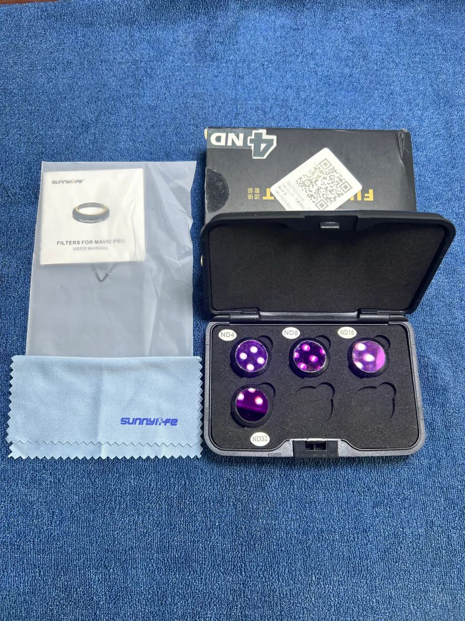 Jogo de filtro para drone Mavic