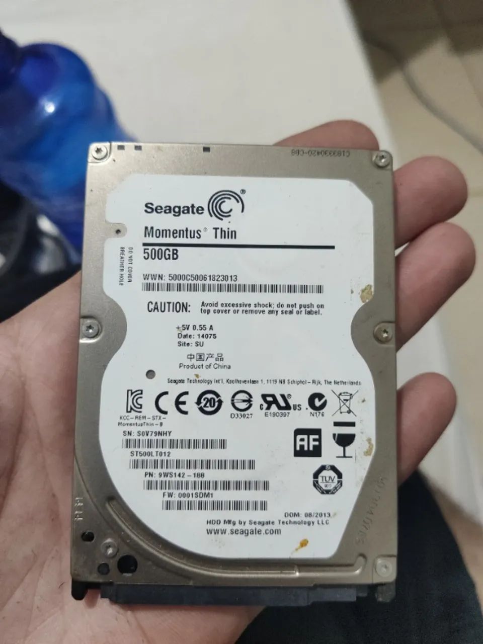 HD 500GB Health 100% Notebook / PS4 / PC