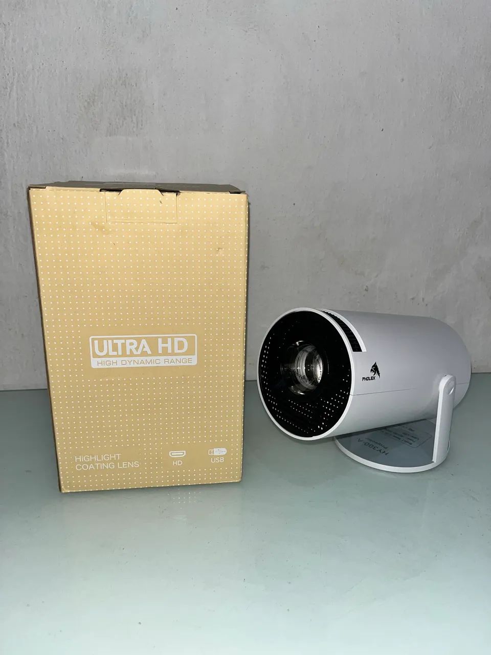 Projetor HY300 novo android netflix youtube Garantia - Foto 4