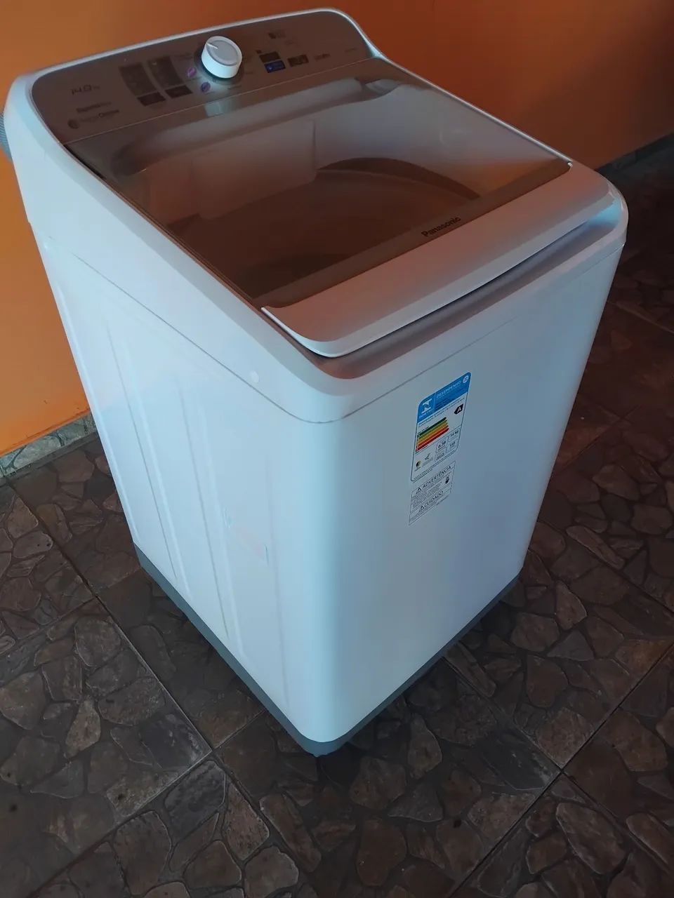 Máquina lavar Panasonic 14kg 110v semi nova, apenas 3 meses de uso (Entrego) - Foto 5