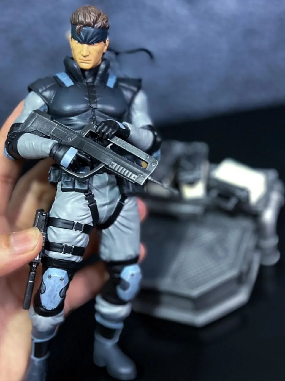 Estátua Figura Snake Metal Gear - Foto 2