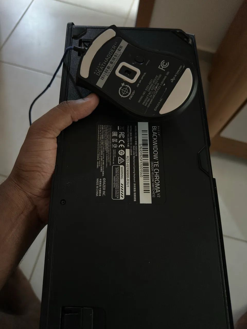 TECLADO E MOUSE RAZER 423878158934364161