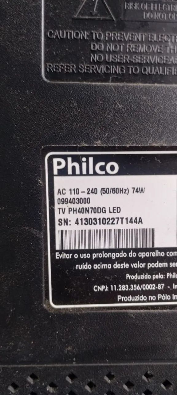 Fonte tv Philco PH40N70DG - Foto 4