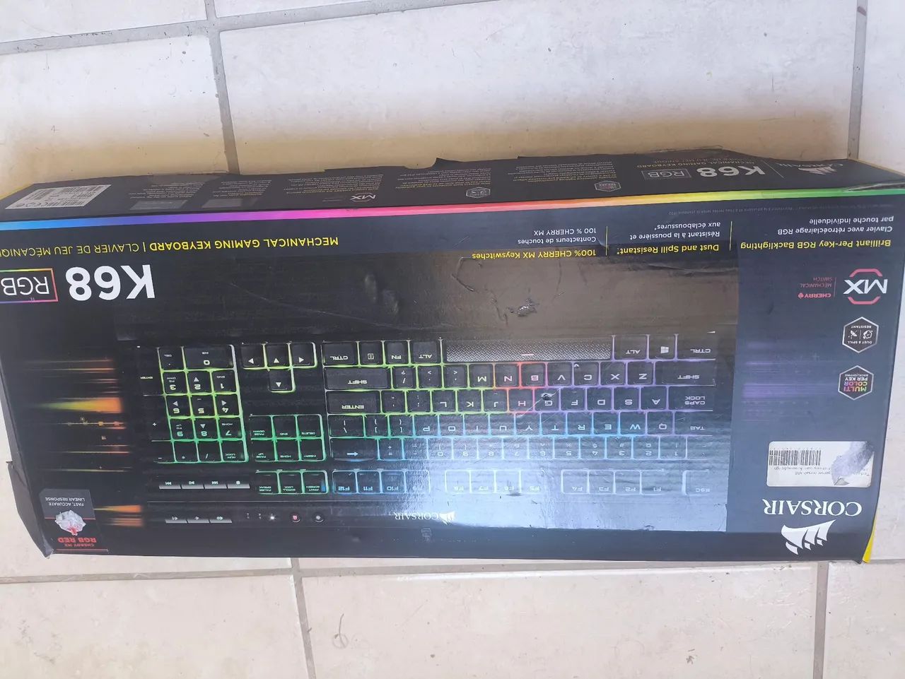 Teclado Corsair k68 /iCue/ com controle de Multimidia  - Foto 2