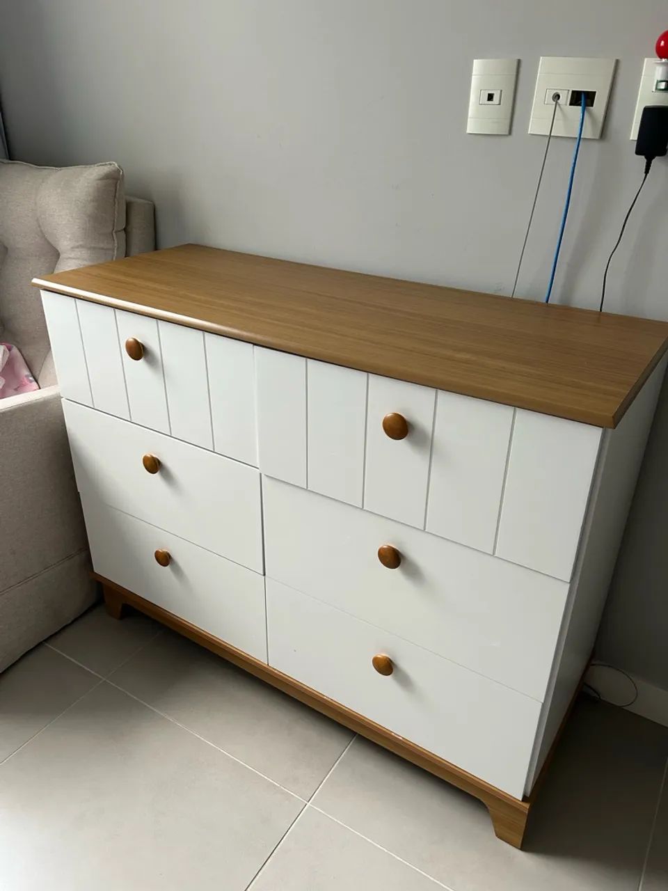 Cômoda bebê 