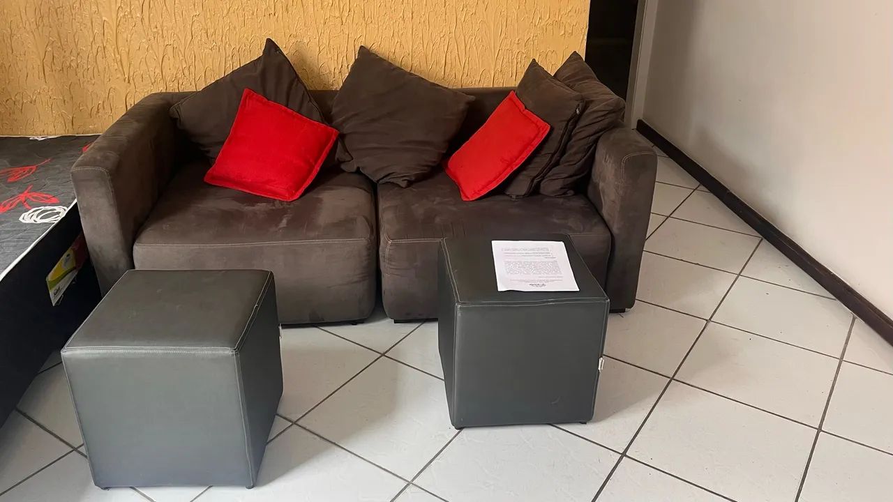 Sofa e puf  - Foto 2