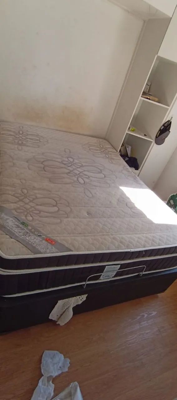 Cama box baú  com colchao 
