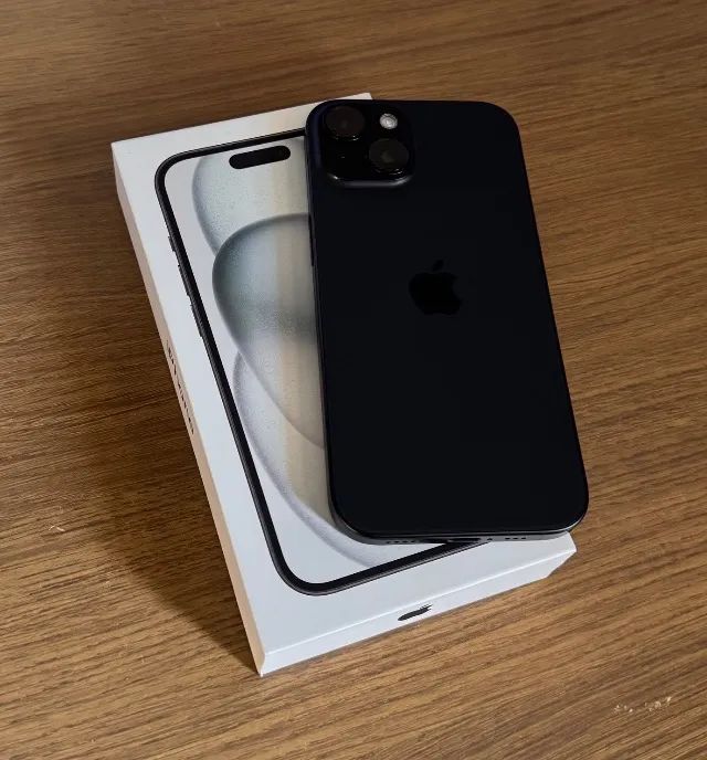 iPhone 15 128 impecável - 91% bateria 