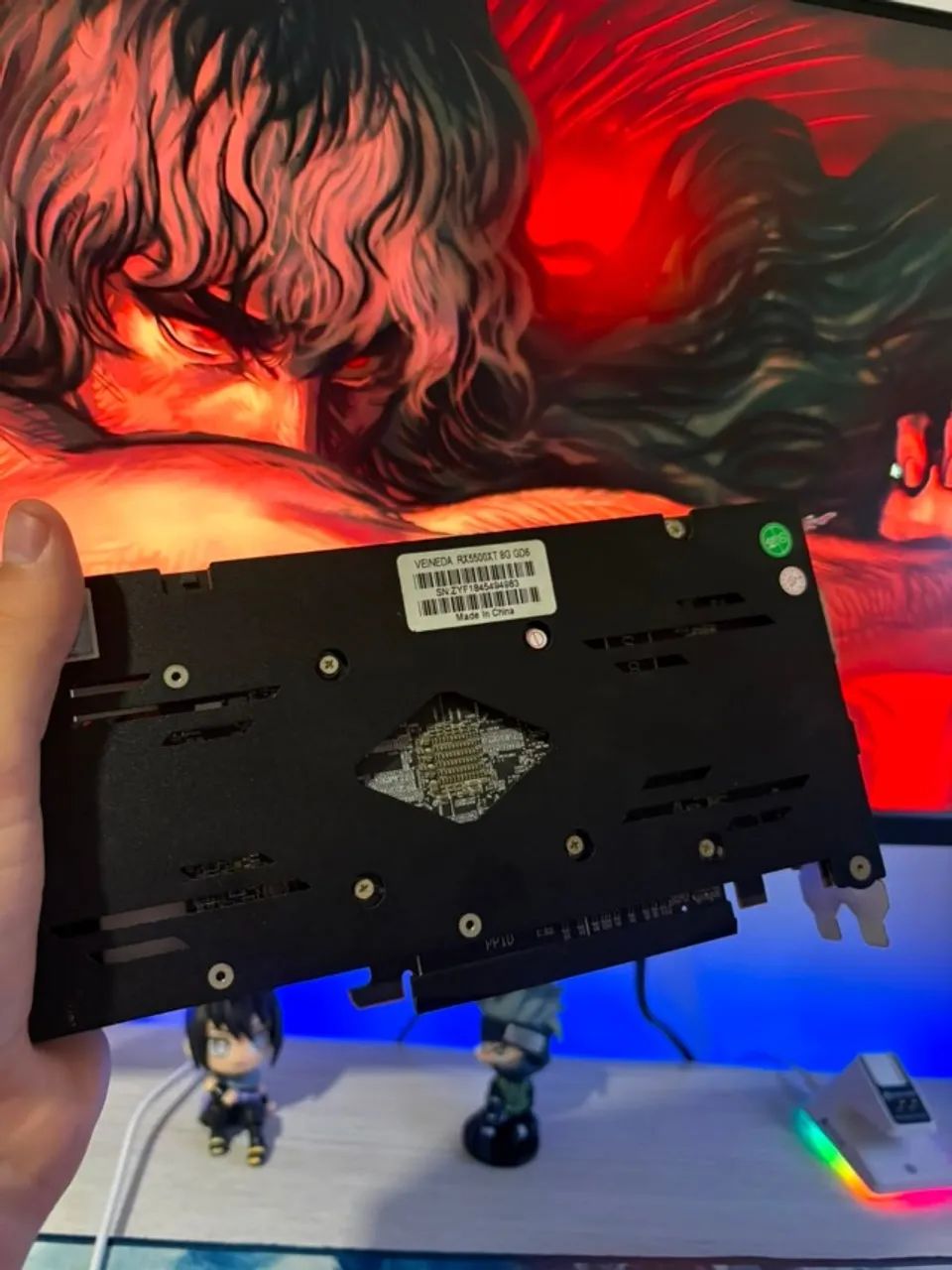 RX 5500 XT 8GB - PLACA DE VIDEO - Foto 2