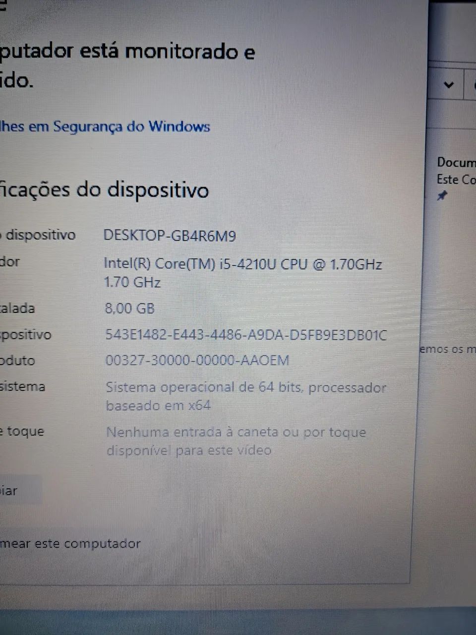 Notebook Dell Intel Core i5 com ssd - Foto 4