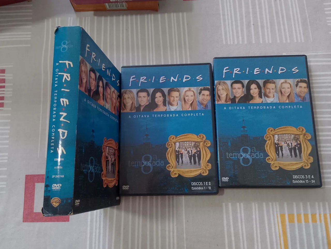 Coleção DVDs Friends da 2°a 9° Temporada Completoss