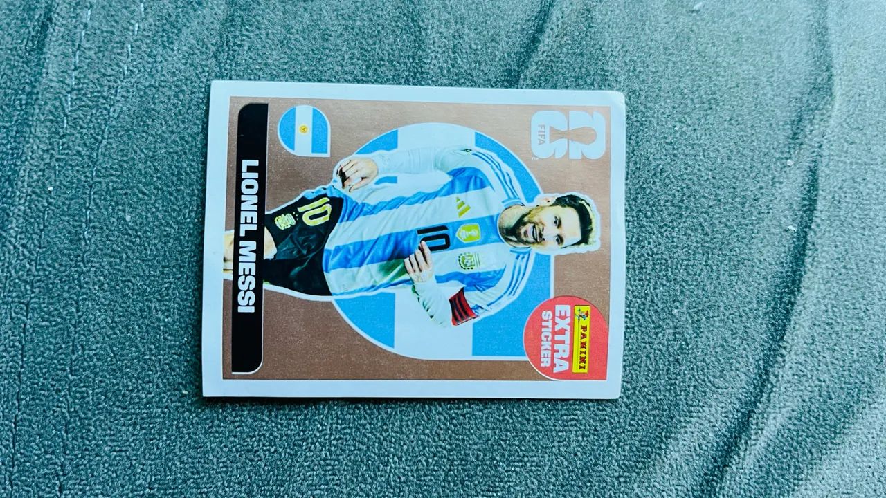 Carta Lendária Dourada Messi