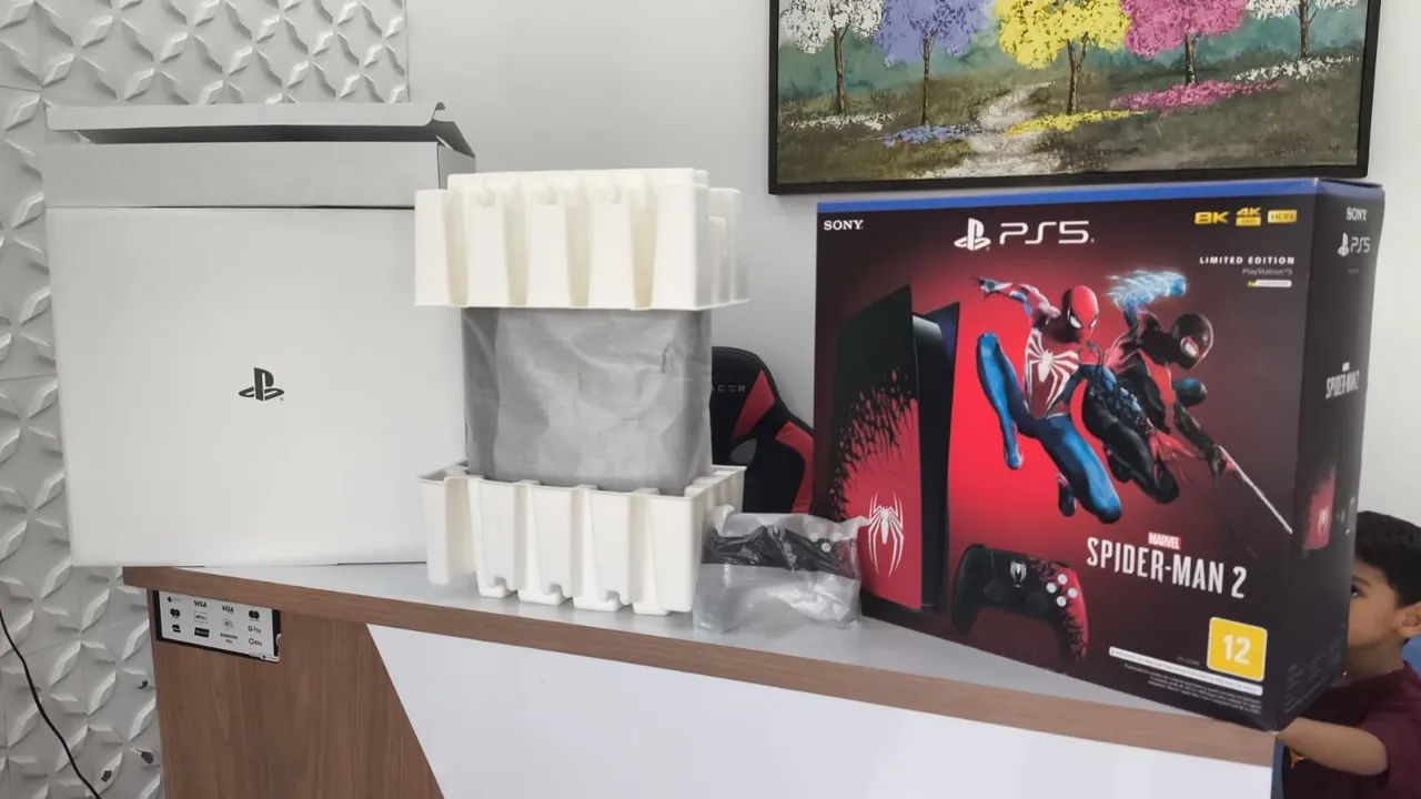 PlayStation 5 - Spider Man 2 Edição Limitad - Foto 4