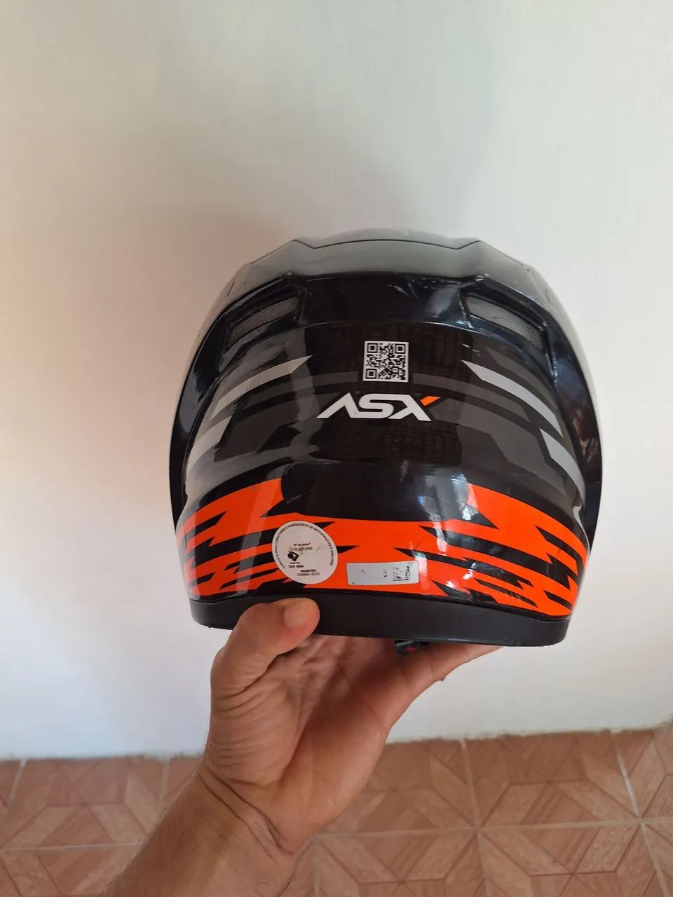 Capacete Asx DETALHE VISEIRA CAINDO!!! - Foto 2