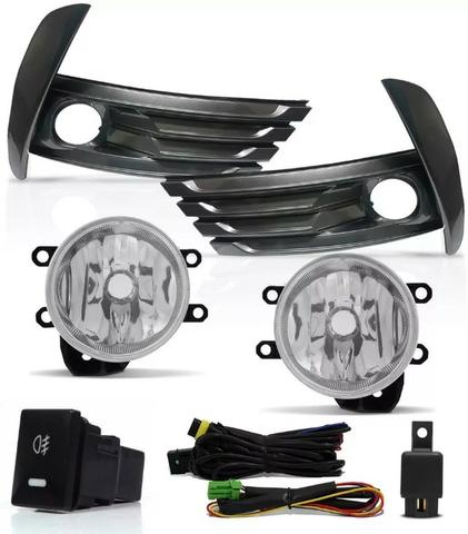 Kit Farol Milha Auxiliar Corolla 2018 Botão Modelo Original - Foto 2