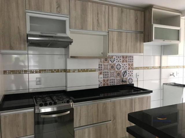 Apartamento mobiliado com 1 dormitório e 1 suíte à venda, 72 m² por R$ 345.000 - Coqueiral - Foto 8