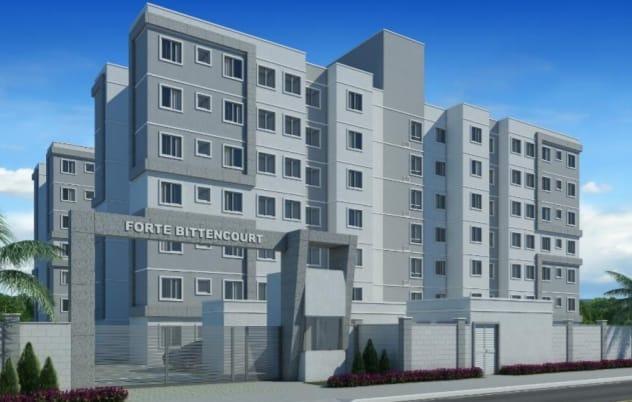 Apartamento no Passaré, 2 quartos, ampla vaga de garagem, excelente acabamento