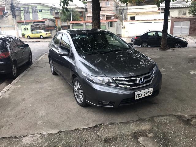 Honda city ANO 2014 TOP de linha com PADDLE SHIFT (marcha no volante) - Foto 11