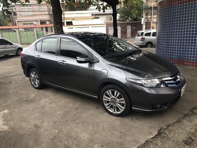 Honda city ANO 2014 TOP de linha com PADDLE SHIFT (marcha no volante) - Foto 4