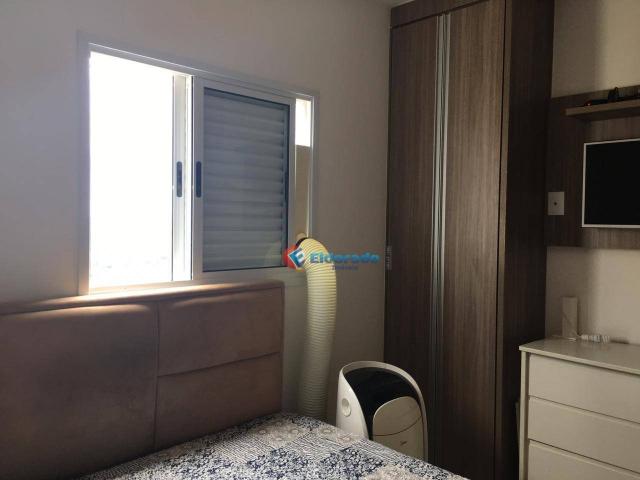 Apartamento com 2 dormitórios à venda, 61 m² por r$ 255.000 - parque dos pinheiros - nova - Foto 4