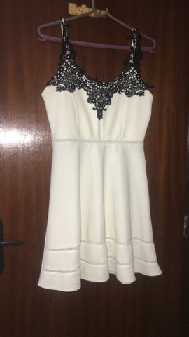 vestido branco olx