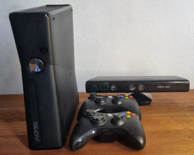 XBOX 360 + Kinect + jogo - Videogames - Piedade, Rio de Janeiro