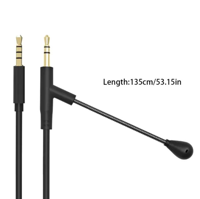 Cabo p2 x p3 microfone embutido para headset  (xbox, ps4, ps5, celular, etc) - Foto 3