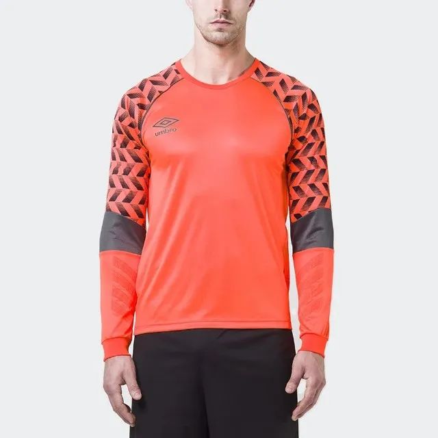 Camisa Goleiro Umbro tamanho M Laranja
