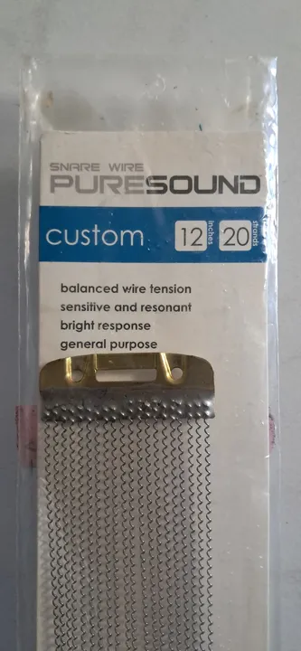 Snare Wire Puresound Custom 12'' 20 Strands
