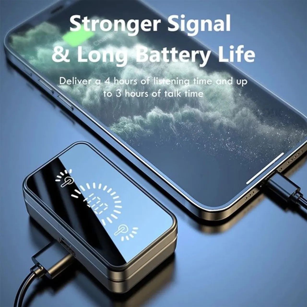 Fone de Ouvido Bluetooth (Caixa Quadrada) - Foto 5