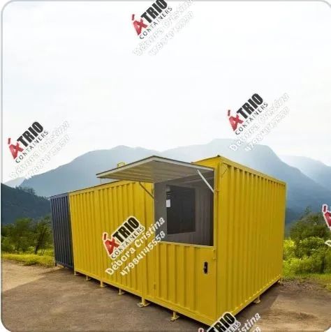 Container comercial lanchonete desmontável 