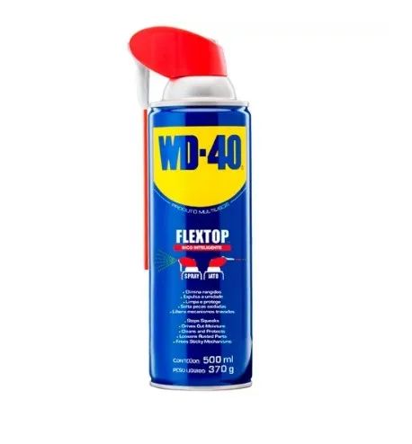wd-40 produto multiusos flextop 500ml - aerossol - Foto 2
